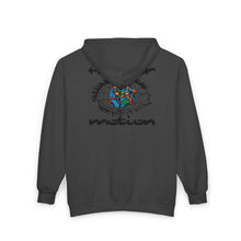 Load image into Gallery viewer, FOREVER MOTION SEASON II “MOTION CLUB “ ZIP UP HOODIE