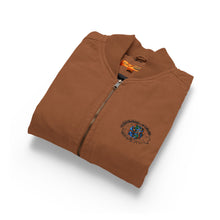 Load image into Gallery viewer, FM Embroidered Duck Cloth Work Vest — Rugged Brown Utility Vest with Logo