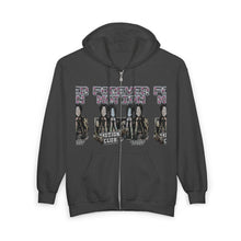 Load image into Gallery viewer, FOREVER MOTION SEASON II “MOTION CLUB “ ZIP UP HOODIE
