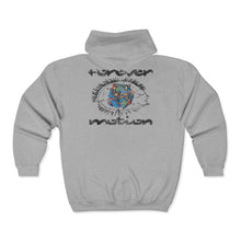 Load image into Gallery viewer, FOREVER MOTION SEASON II “MOTION CLUB “ ZIP UP HOODIE
